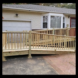 backyard ramp